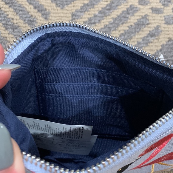 Canvas flamingo wristlet - Picture 4 of 4